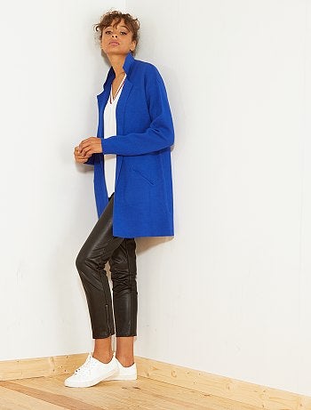 Calças slim em pele sintética - Kiabi