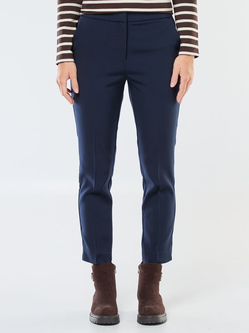 Calças slim fit Azul - Kiabi
