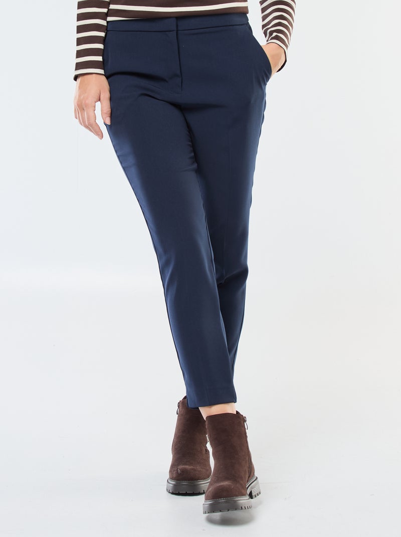 Calças slim fit Azul - Kiabi
