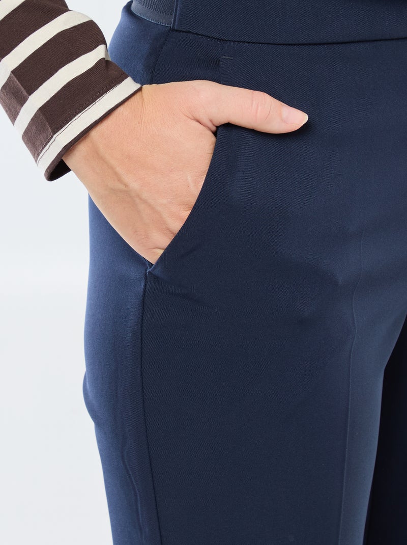 Calças slim fit Azul - Kiabi