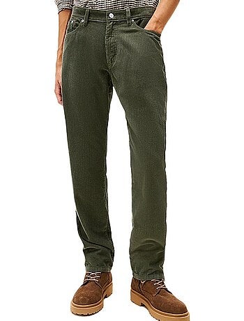 Calças Slim Fit Verdes Masculinas Tommy Hilfiger Ryan