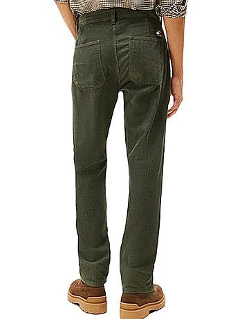 Calças Slim Fit Verdes Masculinas Tommy Hilfiger Ryan