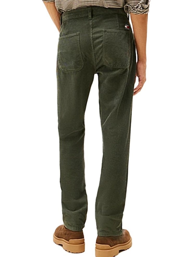 Calças Slim Fit Verdes Masculinas Tommy Hilfiger Ryan Verde - Kiabi