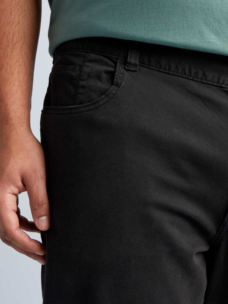 Calças slim L30 Preto - Kiabi