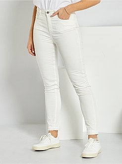 Calças slim multi bolsos - Kiabi