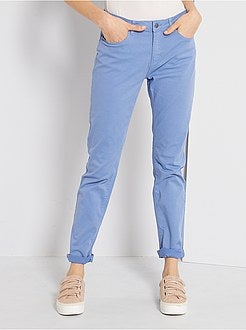 Calças slim multi bolsos - Kiabi