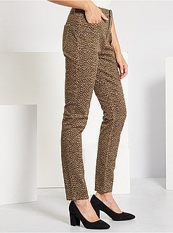 Calças slim multi bolsos - Kiabi