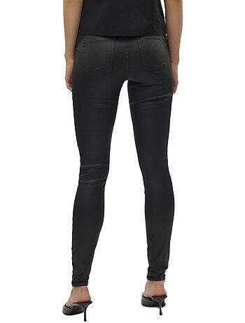 Calças Slim Pretas para Mulher Vero Moda Flash