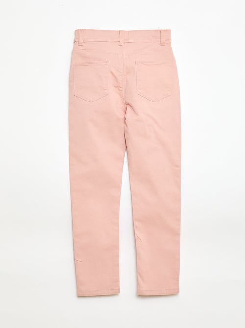 Calças slim/corte justo com 4 bolsos - Kiabi