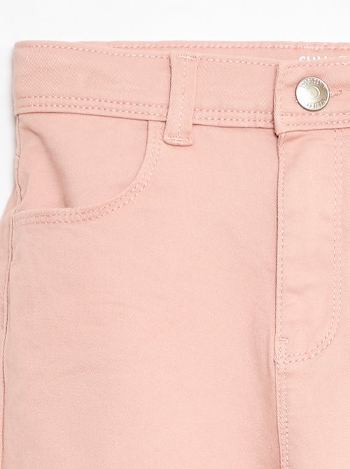 Calças slim/corte justo com 4 bolsos - Kiabi