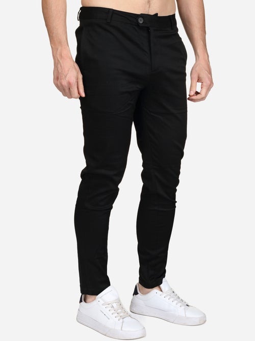 Calças sociais slim fit - Frilivin - Kiabi Calças sociais slim fit - Frilivin - Kiabi