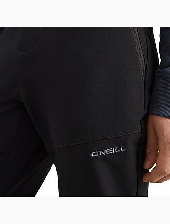 Calças Softshell Híbridas O'Neill Pretas para Homem