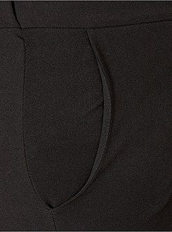 Calças soltinhas com cintura elástica - Kiabi