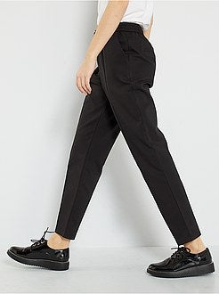 Calças tipo jogger - Kiabi