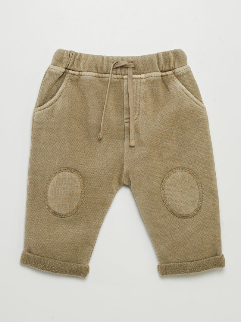 Calças tipo jogger VERDE - Kiabi