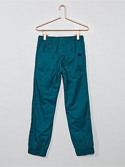 Calças tipo jogger - Kiabi