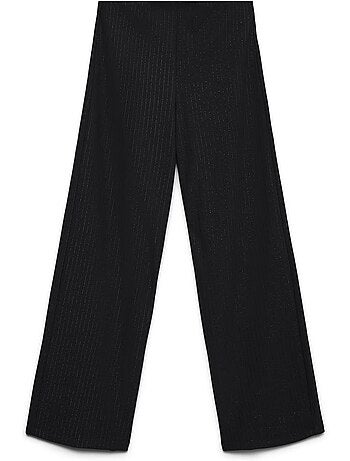 Calças Vero Moda Berlin Fluidas Pretas de Mulher