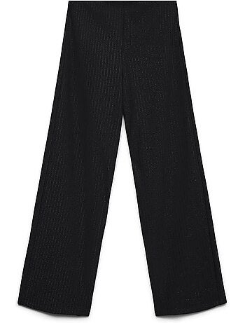 Calças Vero Moda Berlin Fluidas Pretas de Mulher
