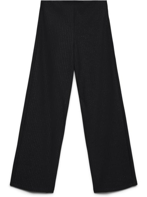 Calças Vero Moda Berlin Fluidas Pretas de Mulher - Kiabi Calças Vero Moda Berlin Fluidas Pretas de Mulher - Kiabi