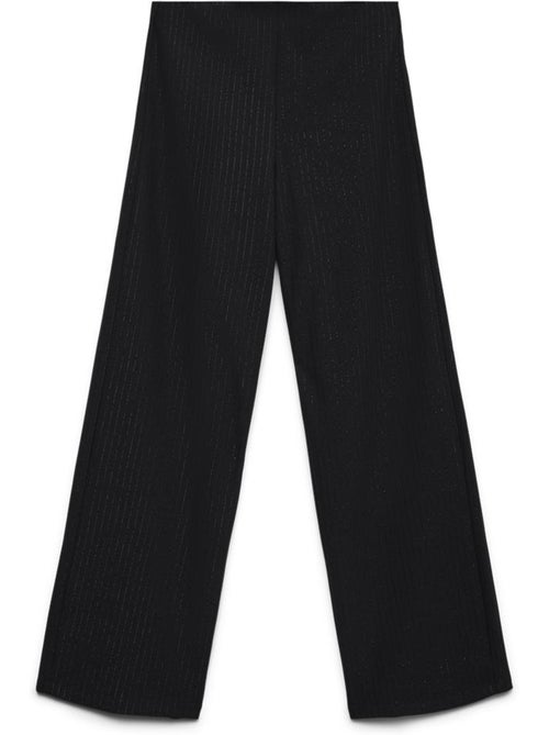 Calças Vero Moda Berlin Fluidas Pretas de Mulher - Kiabi Calças Vero Moda Berlin Fluidas Pretas de Mulher - Kiabi