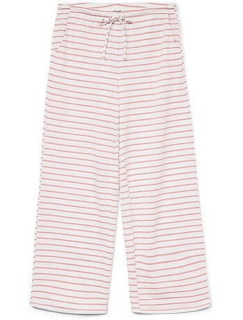 Calças de Mulher Vero Moda Malma Cinzentas com Riscas