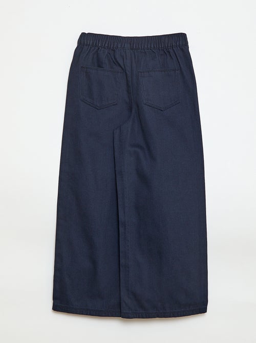 Calças wide leg - Corte + confortável - Kiabi