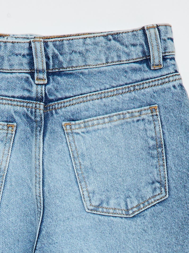 Calças wide leg AZUL - Kiabi