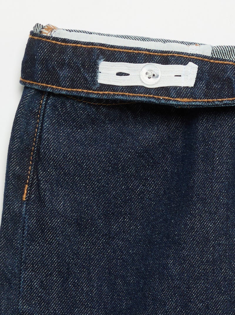 Calças wide leg Azul - Kiabi