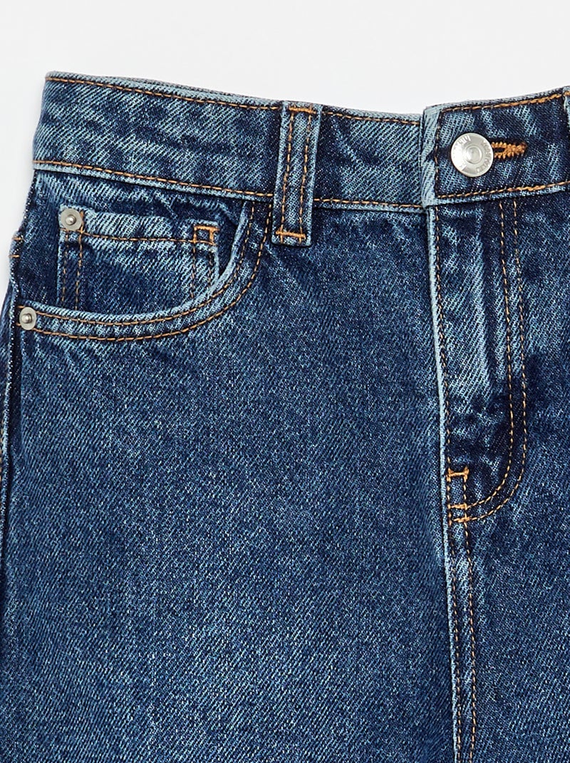 Calças wide leg Azul - Kiabi