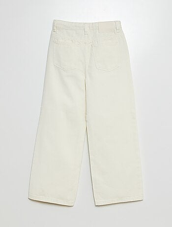 Calças wide leg
