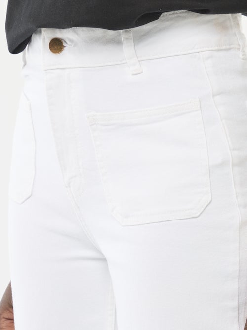 Calças wide leg coloridas - Kiabi