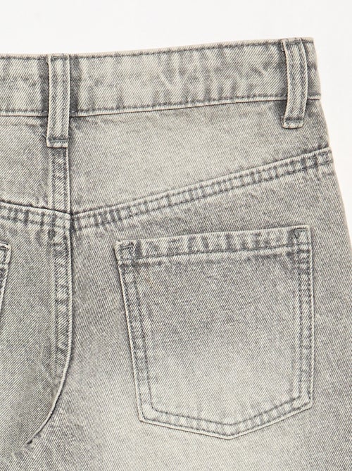 Calças wide leg / corte largo com tachas fantasia - Kiabi