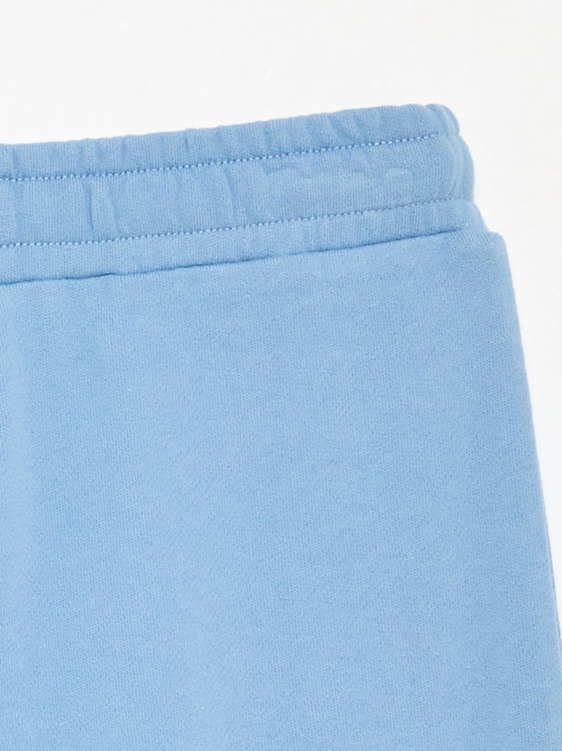 Calças wide leg lisas Azul - Kiabi