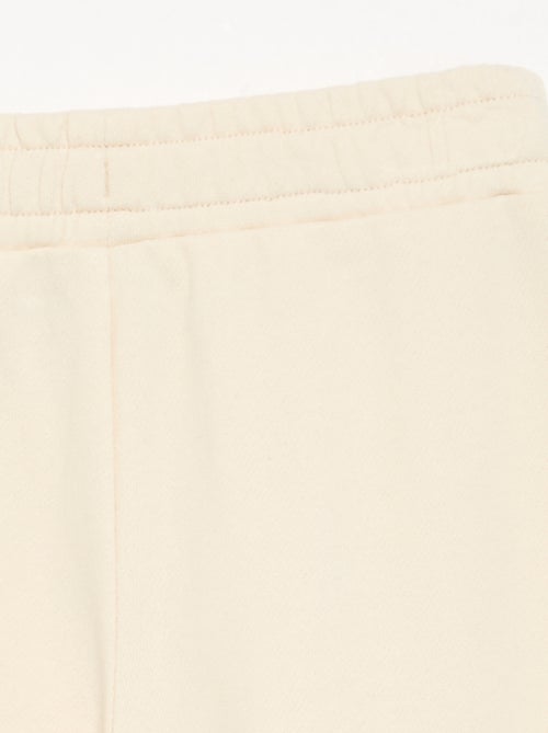 Calças wide leg lisas - Kiabi