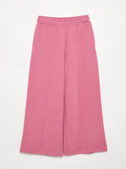 Calças wide leg lisas - Kiabi Calças wide leg lisas - Kiabi