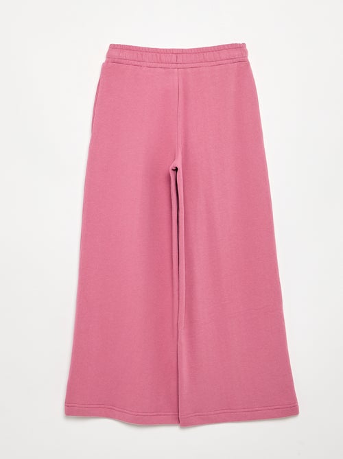 Calças wide leg lisas - Kiabi Calças wide leg lisas - Kiabi