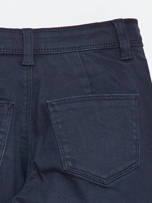 Calças wide leg sem bolsos frontais - Kiabi