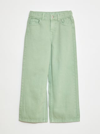 Calças wide-leg