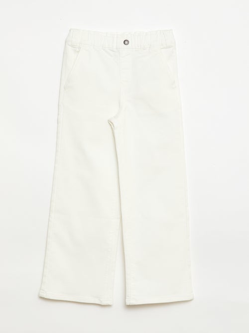 Calças wide legs - coleção fácil de vestir - Kiabi