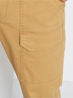 Calças workwear com bolsos - Kiabi