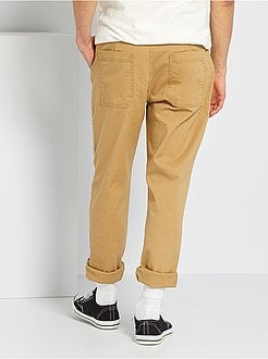 Calças workwear com bolsos - Kiabi