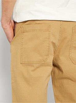 Calças workwear com bolsos - Kiabi
