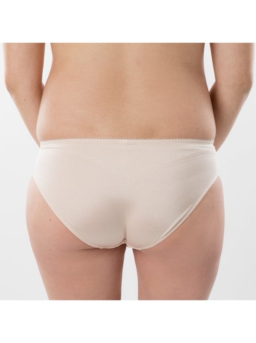 Calcinha de maternidade rose de thé 'bogema' - Kiabi Calcinha de maternidade rose de thé 'bogema' - Kiabi