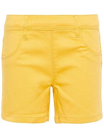 Calções Amarelos para Menina Name It Fsalli