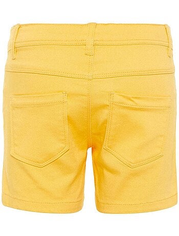 Calções Amarelos para Menina Name It Fsalli
