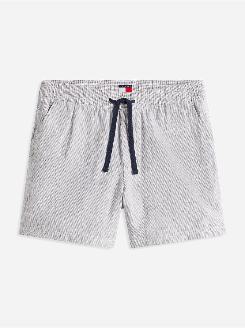 Calções às riscas - Tommy jeans Azul escuro - Kiabi