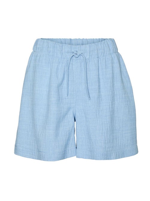 Calções Azuis Vero Moda Elony para Mulher - Kiabi Calções Azuis Vero Moda Elony para Mulher - Kiabi