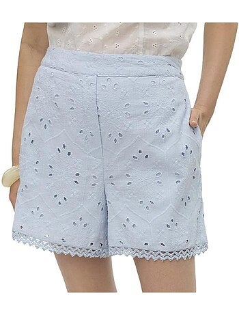 Calções Azuis Vero Moda Irina para Mulher