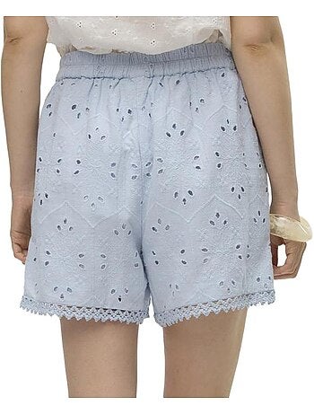 Calções Azuis Vero Moda Irina para Mulher