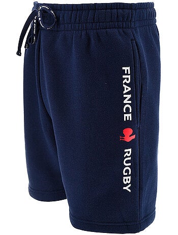 Calções azul-marinho seleção francesa de râguebi coleção thierry